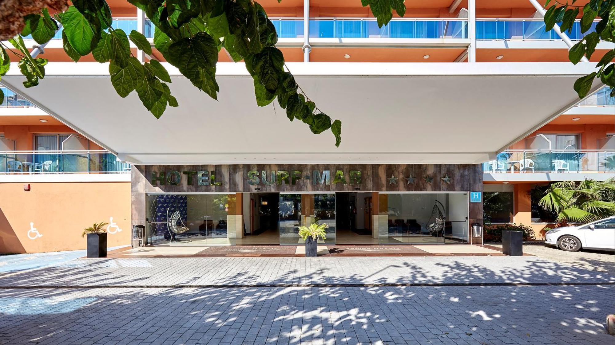 Hotel Surf Mar Lloret de Mar Esterno foto