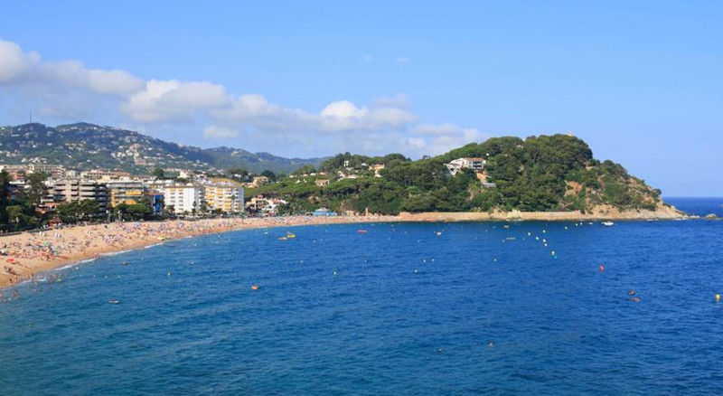 Hotel Surf Mar Lloret de Mar Esterno foto