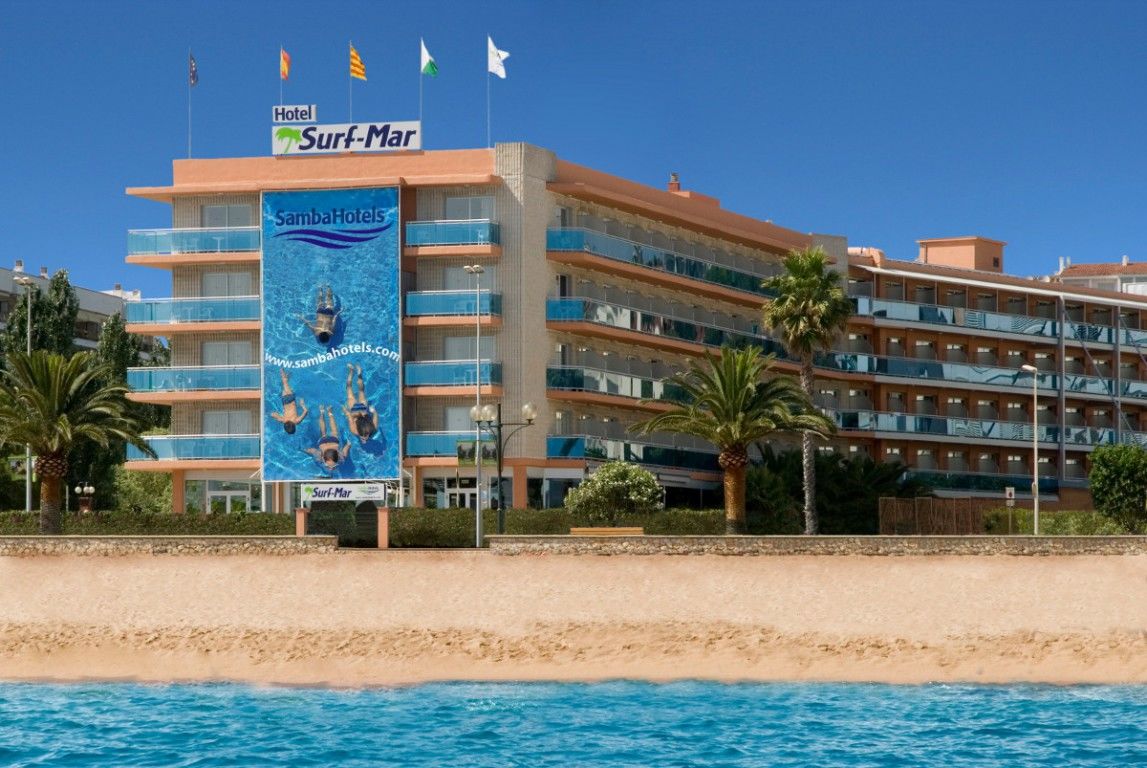 Hotel Surf Mar Lloret de Mar Esterno foto