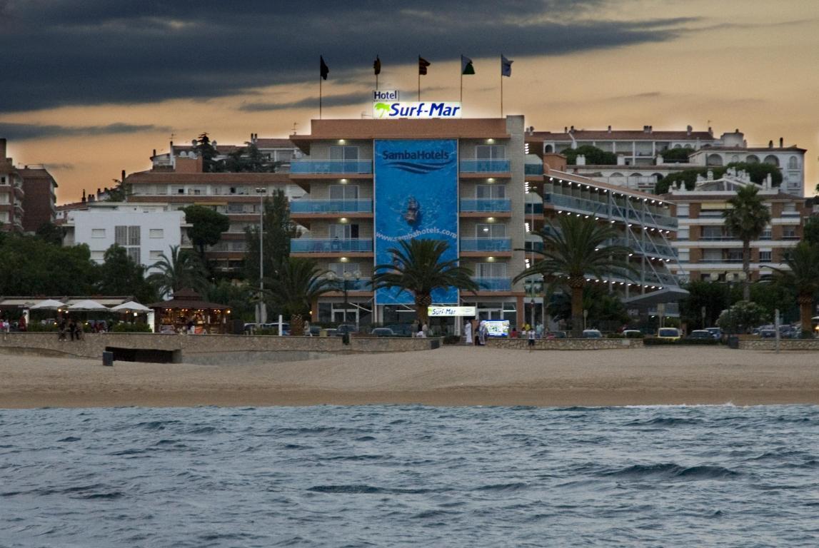 Hotel Surf Mar Lloret de Mar Esterno foto